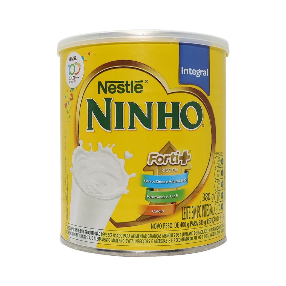 Leite Po Ninho Integral Lt 380G Nestle