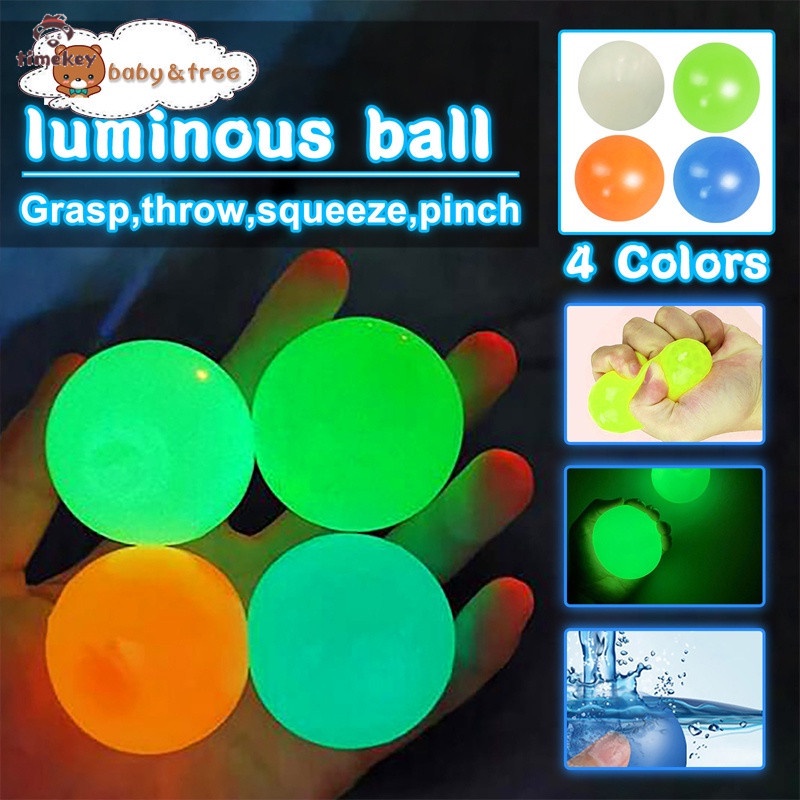 Bola Adesiva Fluorescente Interaction/Brinquedo Para Pais E Filhos