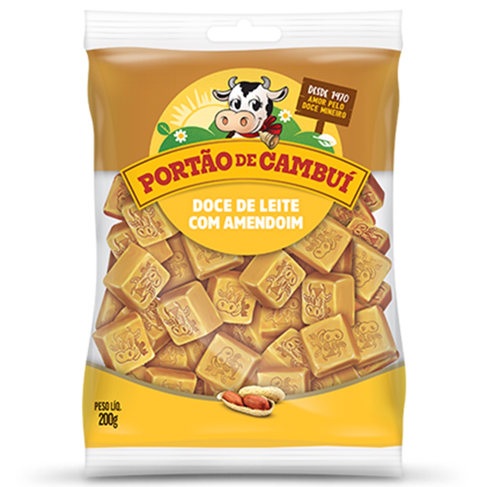 Doce de Leite com Amendoim 200g - Portão de Cambuí