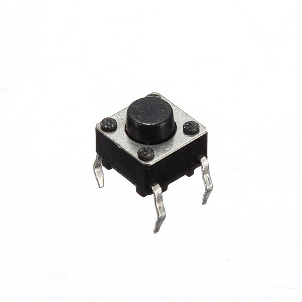 PushButton Botão Táctil Microchave Push Button 6x6x5mm 4 Pinos