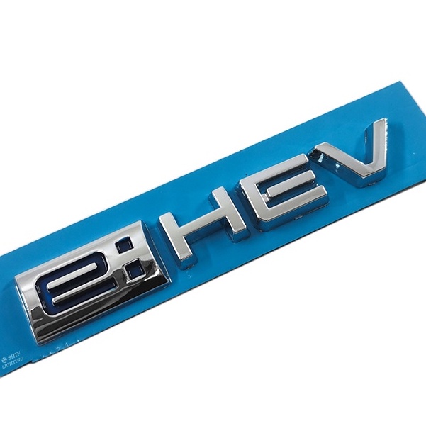 1 x ABS Chrome e:HEV Logo Car Auto Traseiro Tronco Tampa Emblema Adesivo Decalque Substituição Para HONDA CIVIC CRIDER S