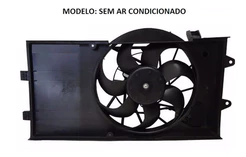 Ventoinha Do Radiador Corsa Classic Ano 2011 Diante - Sem Ar