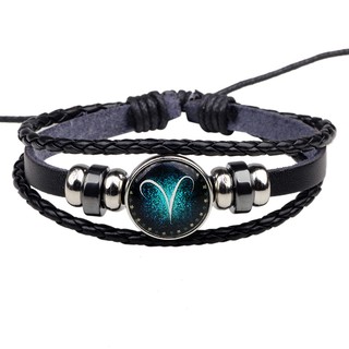 CRRJU Tendência Da Moda Estilo Coreano Pulseira De Corda Trançada Masculina E Feminina 006