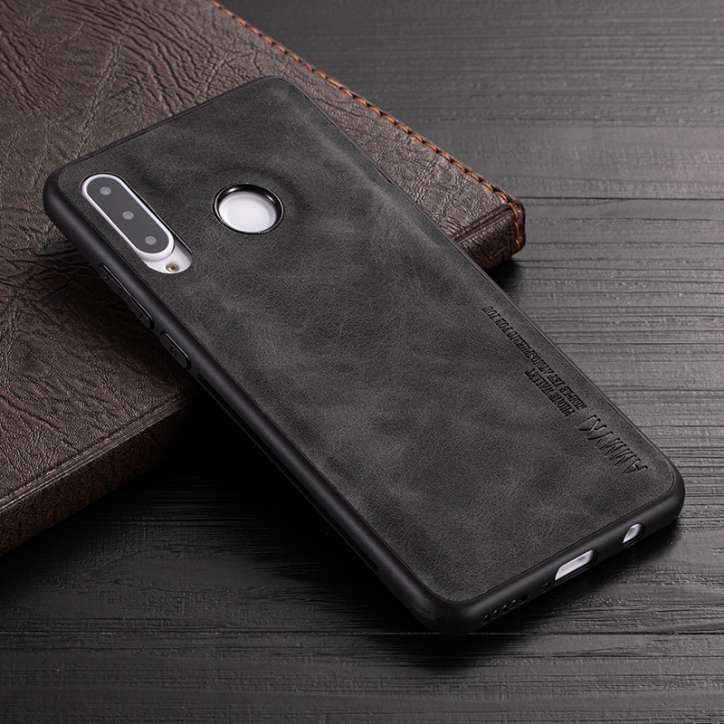 AMMYKI Silicone Pára-Choques Caso Para Samsung Galaxy A8S A10S A20 A30 M10S De Couro A20E A20S A60 M40