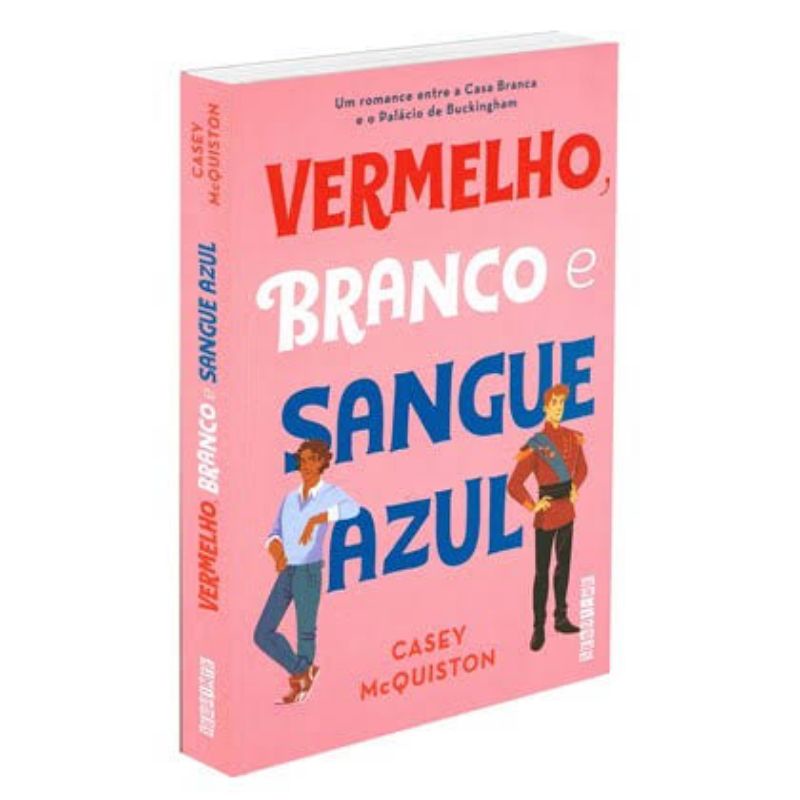Livro: Vermelho branco e sangue azul | Shopee Brasil