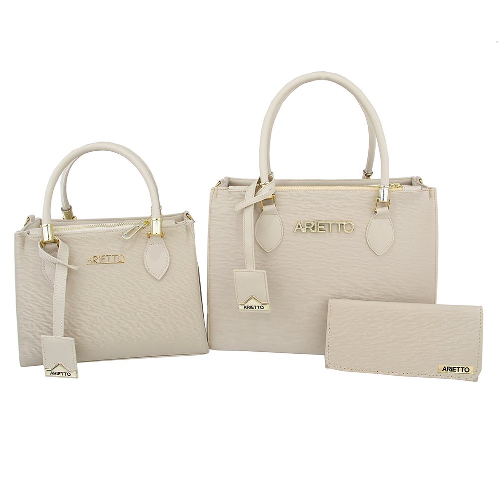 Bolsas Feminina Baú Grande E Baú Média + Carteira Venha Conferir