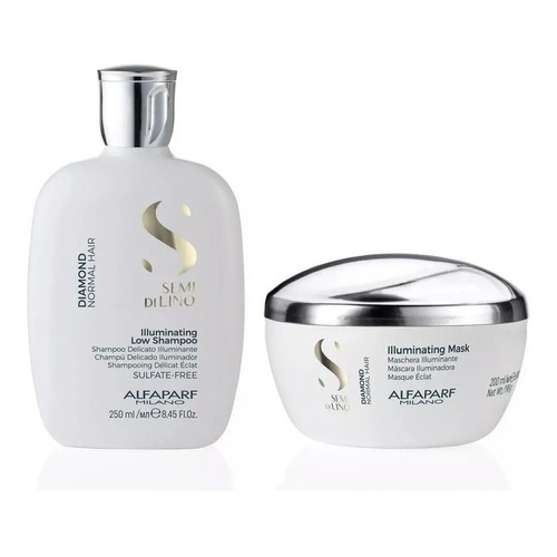 Alfaparf - Sdl Diamond Shampoo 250ml e Máscara 200ml