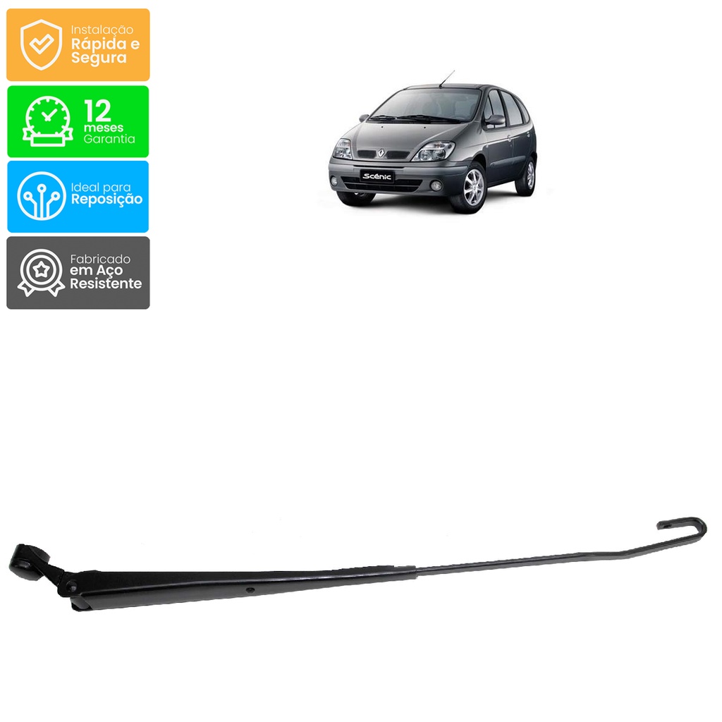 Haste Braço Limpador Para-brisa: Scenic 97/03 - Esquerdo em Oferta na Shopee