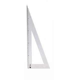 Esquadro Mutiuso Grande 50cm Acrílico Desenhos Costura Moldes em Oferta na Shopee