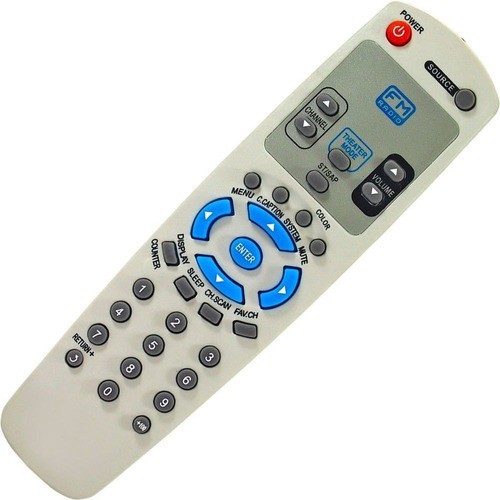 Controle remoto pra Tv Gradiente G-29fm G-1420M / G-2020M / G-2920 / G-29FM / GS1429FM / GBT1410 / GBT1411 / GBT2011 / GBT2911 / TV-1420 / TV-1421 / TV-1422 / TV-2021 / TV-2022 / TV-2023 / TV-2029 / TV-2921 / TV-2922 / TV-2923 / TV-2924 / TF-2149 / TF-2150