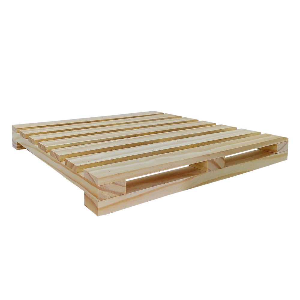 1 Pallet De Madeira Crú 50x50 Palete Palet Estrado Novo