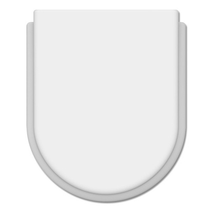 Assento Tampa Vaso Belle Epoque Deca Resinado Branco 1.6gpf