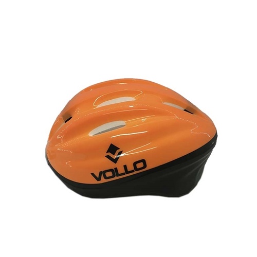 Capacete Esportivo Patins Skate VCL410 Laranja Vollo