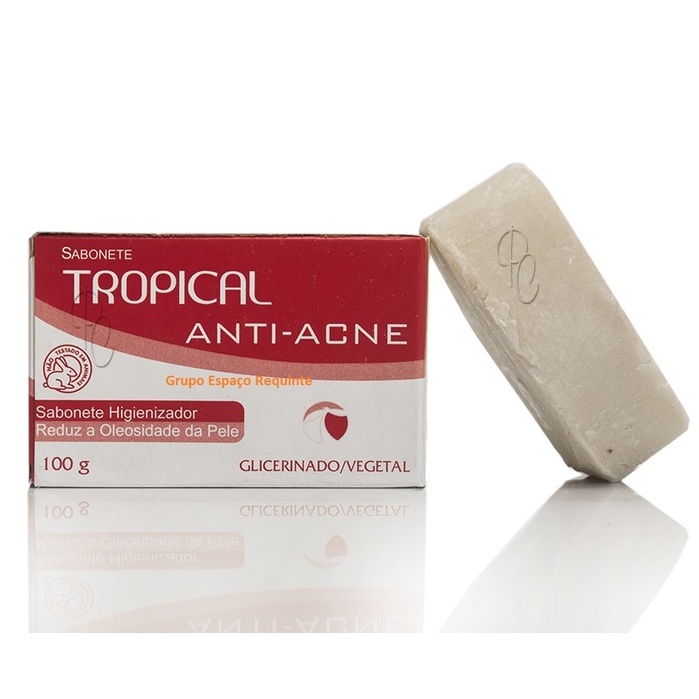 Sabonete Barra Antiacne Facial Limpeza Profunda do Rosto Seca Espinhas e Remove a Oleosidade 100gr em Oferta na Shopee