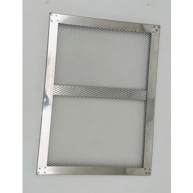 Tela P/ Escorredor Fritura Inox 25x40cm Pastel Salgados