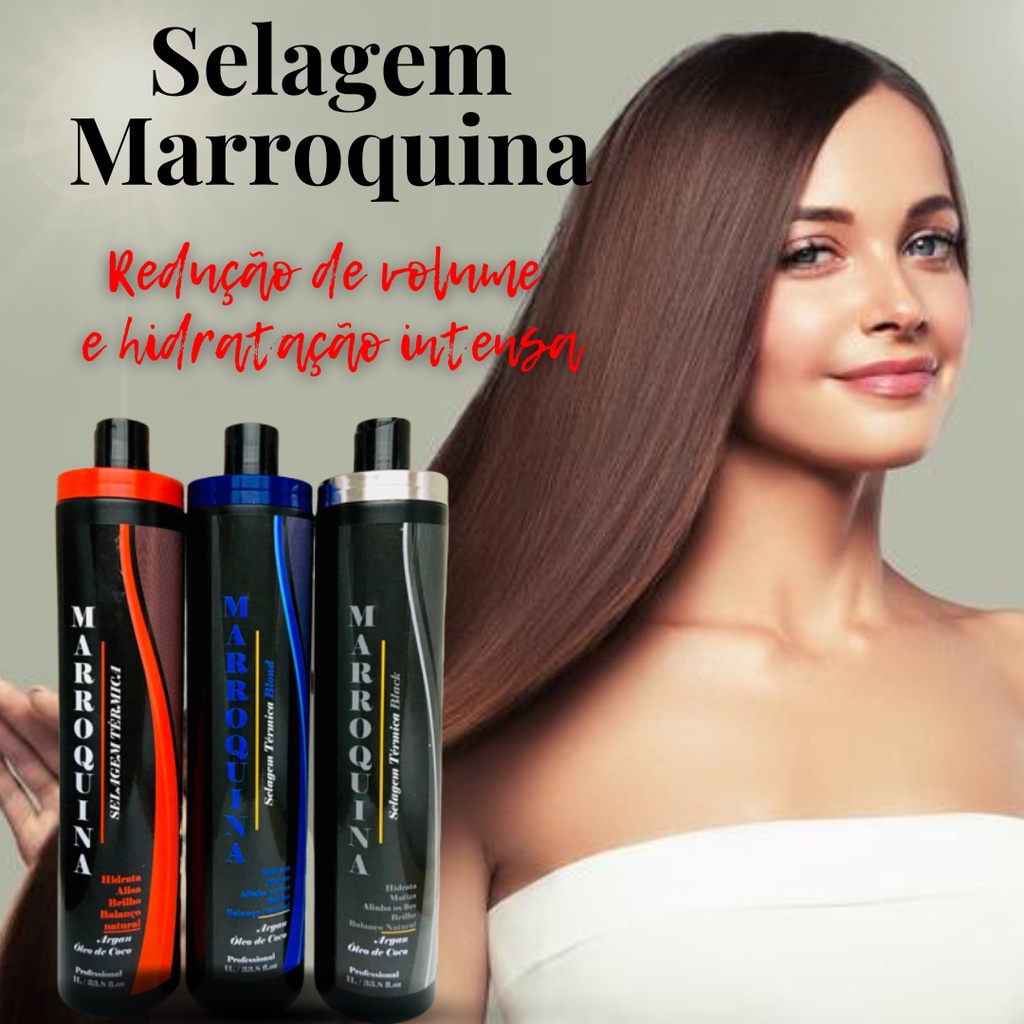 Alisamento SELAGEM MARROQUINA 1L PROFISSIONAL