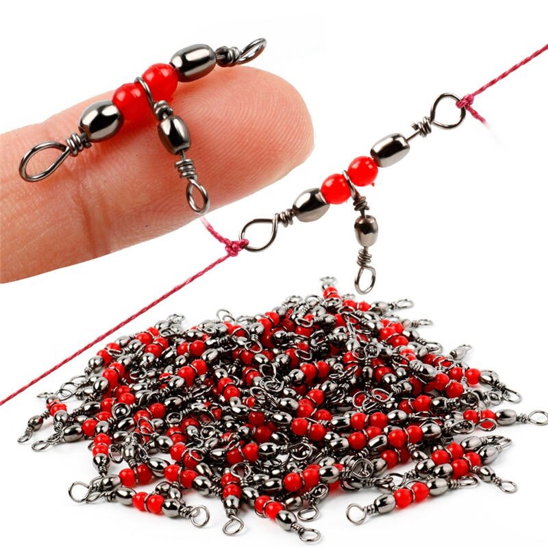 20Pcs 14x16 Pesca Emaranhado Giratório Acessórios De Conectores De Ao Ar Livre Ferramenta No Rio Mar Robalo Amante Do