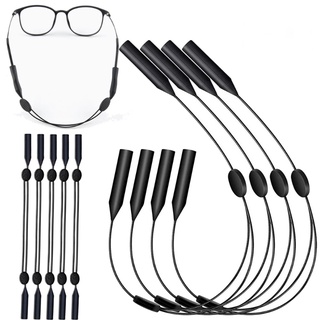 Óculos Unisexo Ajustáveis Corrente De Esportivos Silicone Cordão Vintage Acessórios