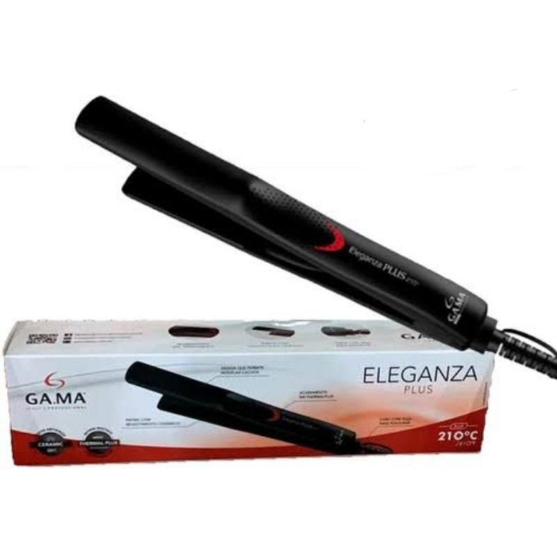 Chapinha Preta Eleganza Plus Gama Italy 210ºc  410ºf Prancha