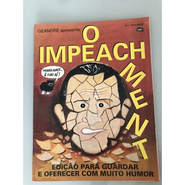 Livro política politico O Impeachment N. 1 (formato De Revista) Geandré Brasil Color CPI história política