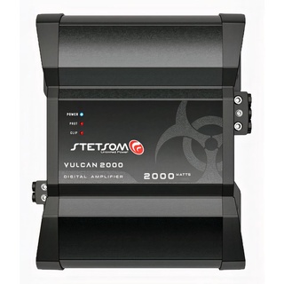 Módulo Amplificador Stetsom Vulcan 2000 Bass Boost 1 Canal 2000W Rms 2 Ohms em Oferta na Shopee