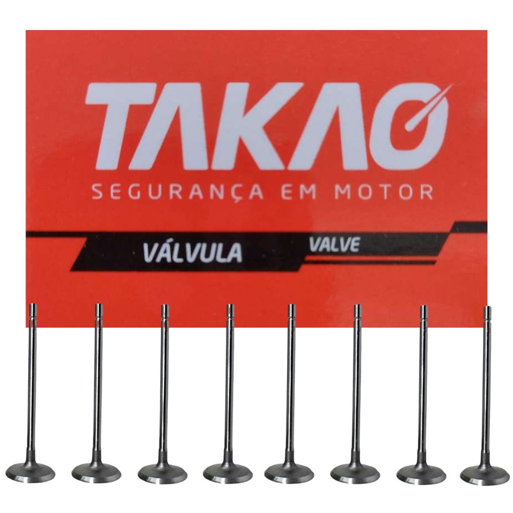 8 Valvula Escape Chery Face S18 Cielo Tiggo 1.3 1.6 2.0 16V