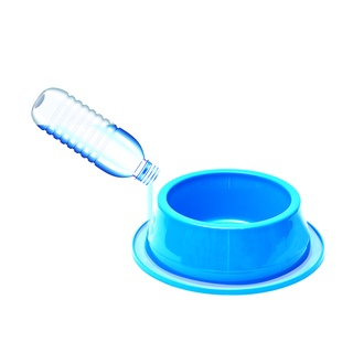 Kit com 2 Potes Tigela Comedouro e Bebedouro Anti-Formiga cachorro cães gato Still Pet SUPER PROMOÇÃO