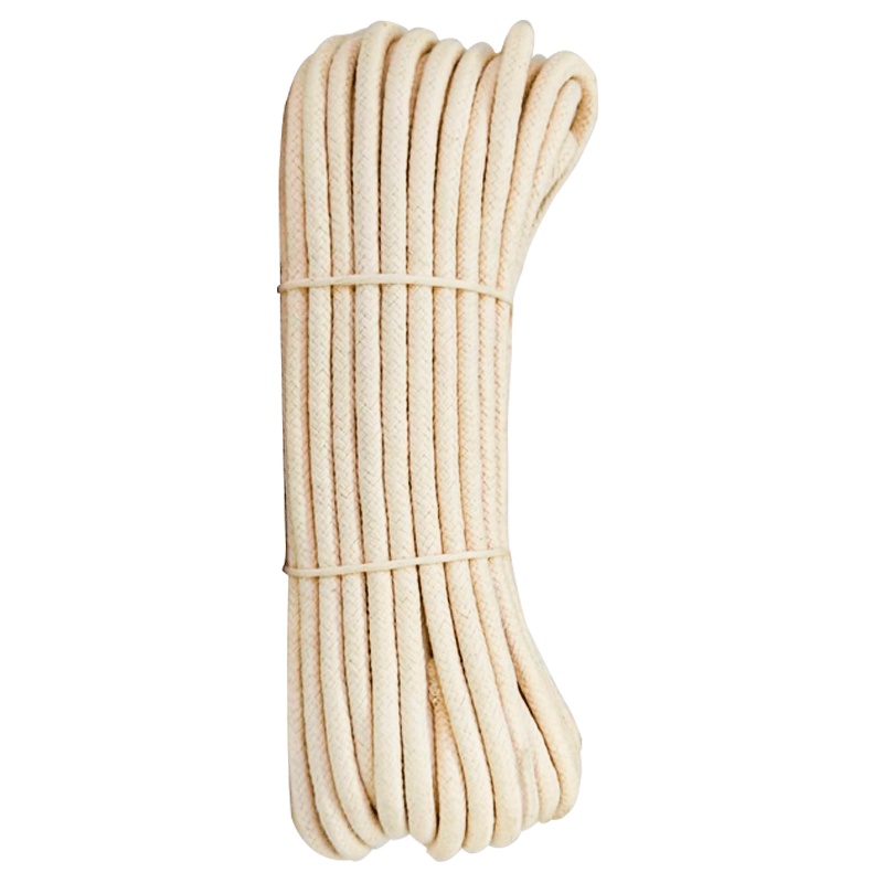 Pavio de algodão 8mm Para velas Tochas De Bambu lamparinas lampião Clique Em Comprar Leva 5 Mts