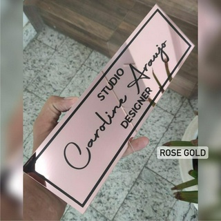 Placa Identificação Sinalização De Porta Personalizada em Oferta na Shopee