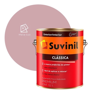 Tinta Suvinil Clássica Fosca 3,2l Meia Luz Cor Do Ano 2021