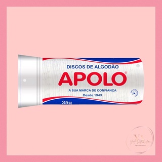 Algodão Hidrófilo em Disco Apolo 35g