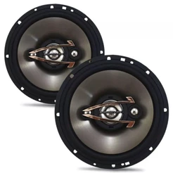 Kit Falantes Portas Medios Bocas Quadriaxial 6 polegadas 160w Hurricane Platino QR6