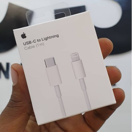 Cabo de Iphone Original Lightning Usb-C Tipo C  1m USB de Carregamento Rápido/Dados