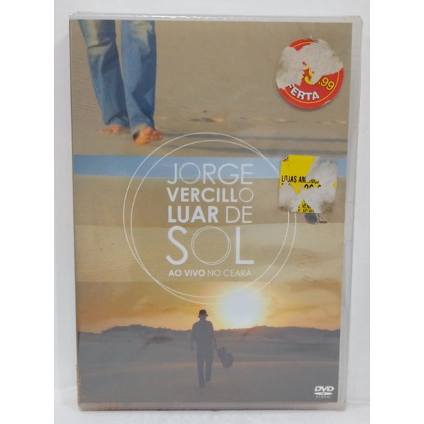 Jorge Vercill: O Luar de Sol - DVD Original Usado