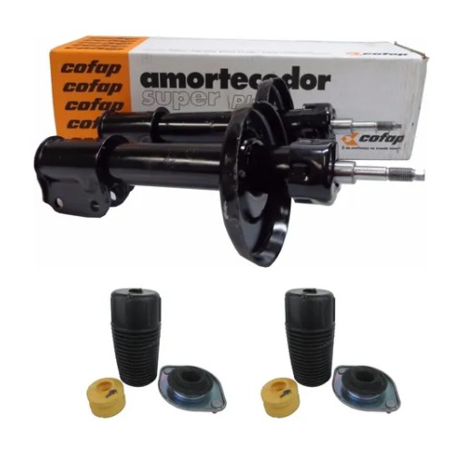Par Amortecedor Dianteiro Com Kit Gm Celta 2004 - 100% Novo em Oferta na Shopee