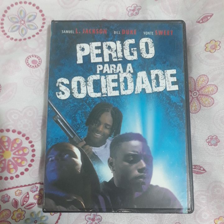 Perigo para a sociedade dvd Samuel l Jackson