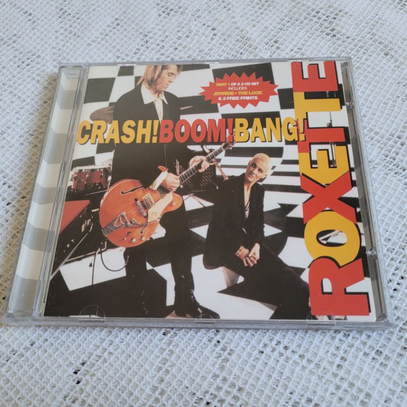 Roxette Crash! Boom! Bang! CD Maxi Single Importado CD1 Com Postcards ...