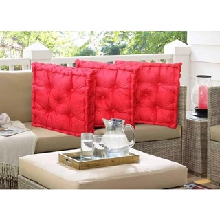 Almofada Futon Turca 50x50 cm Tecido de Sued em Oferta na Shopee