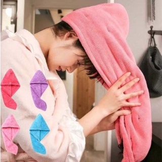 Toalha De Cabelo Banho, Toalha Grossa Mágica Para Secar Cabelo De Microfibra Grossa Touca Pós Promoções em Oferta na Shopee