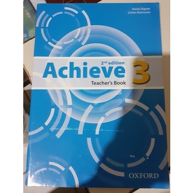 Achieve 3 - Teacher's Book - Second Edition | Shopee Brasil