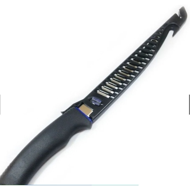 Faca de Pesca Fileteira Fillet Knife 6” MS08-00040 Marine Sports Com Bainha E Cabo Emborrachado