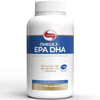 Ômega 3 Epa Dha Vitafor 240cáps Original Promoção Val. Longa em Oferta na Shopee