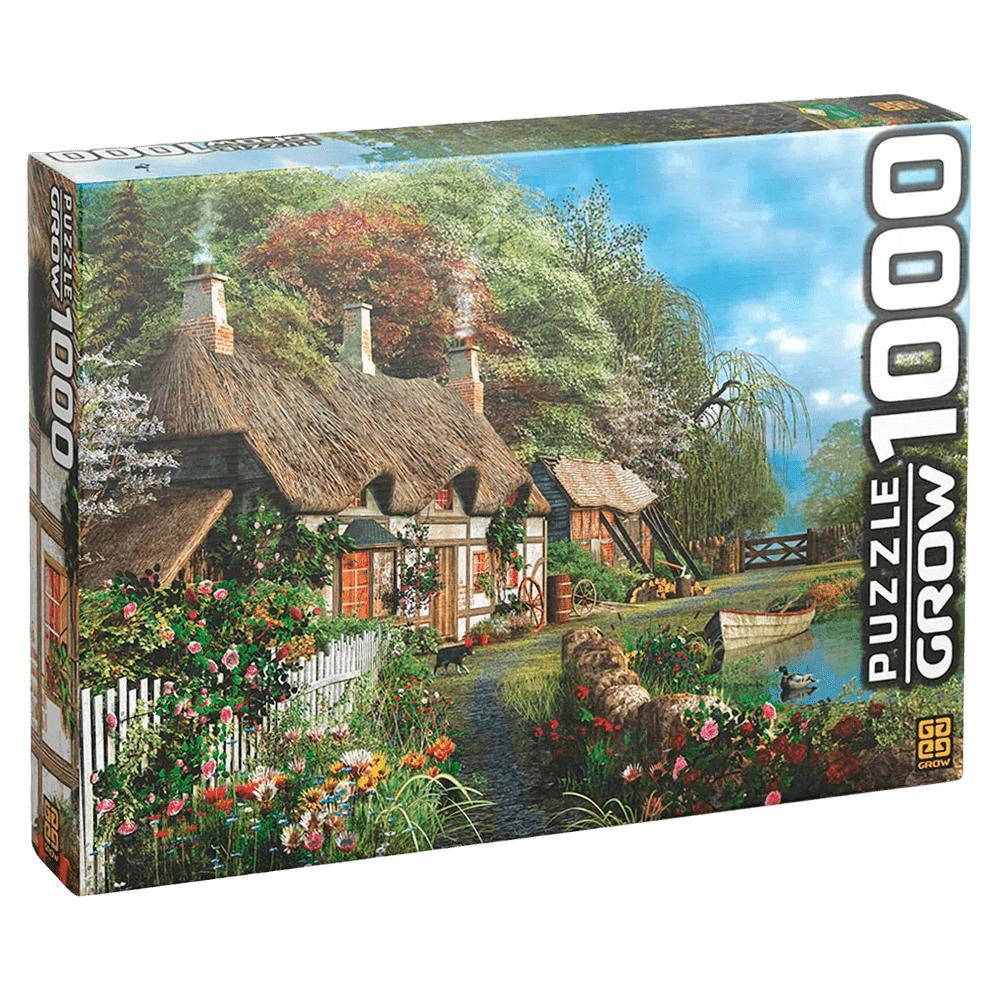 Puzzle 1000 peças Casa no Lago - Mom & Baby