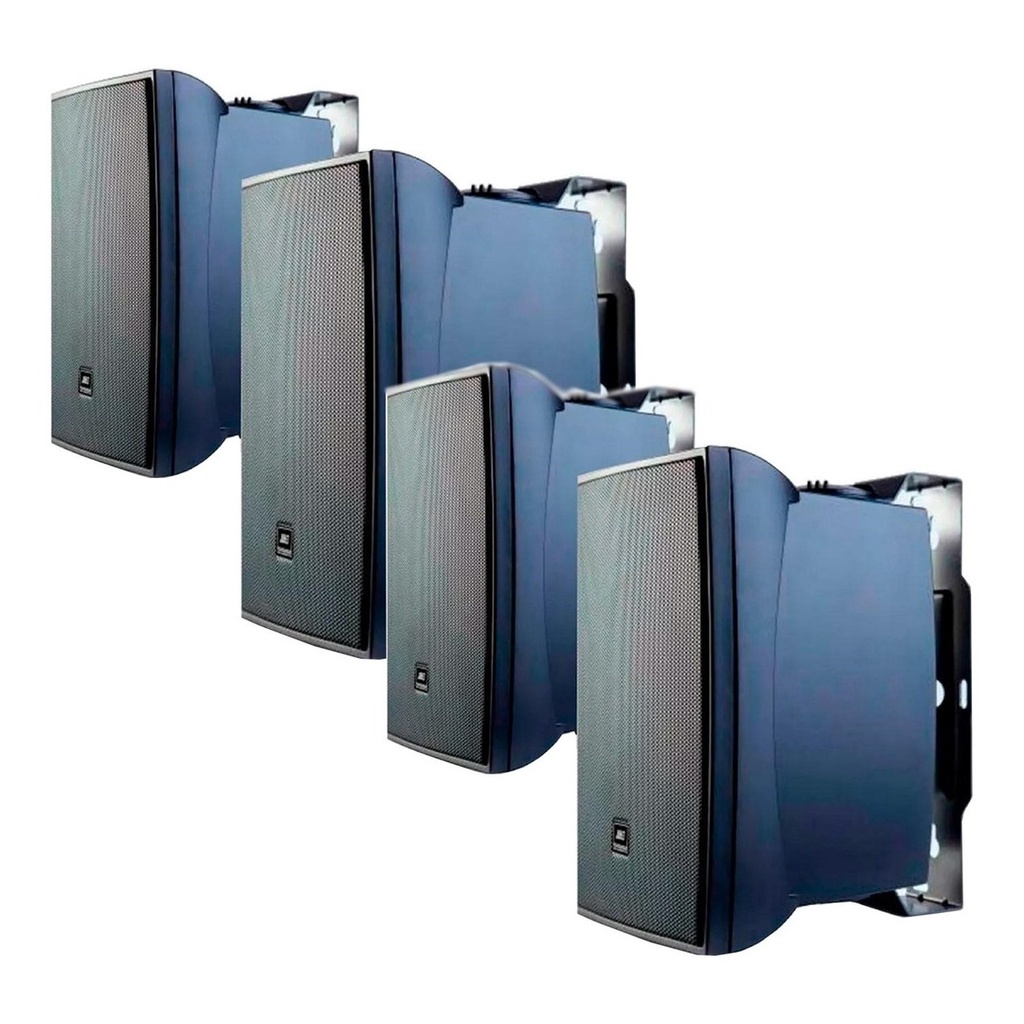 Kit 4 Caixas de Som Acústica JBL C321P Passiva Preta - 30 Watts RMS em Oferta na Shopee