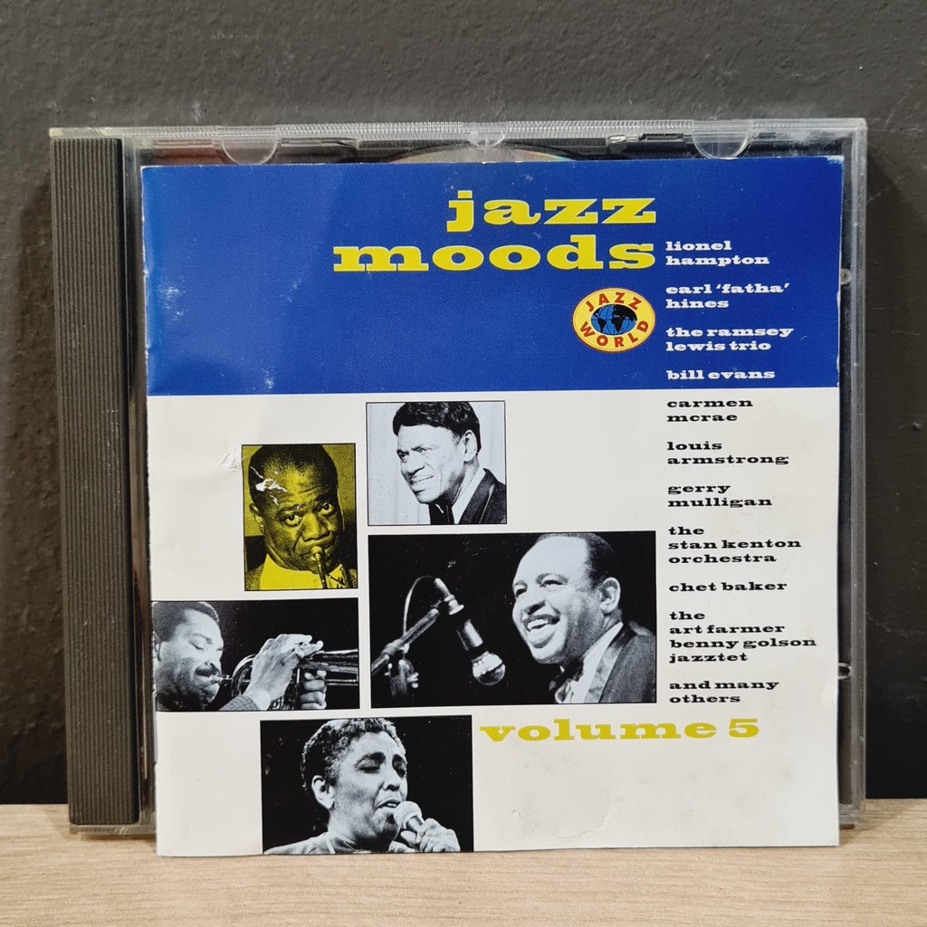 CD Jazz Moods Volume 5 - Importado - Lionel Hampton Bill Evans Chet Baker
