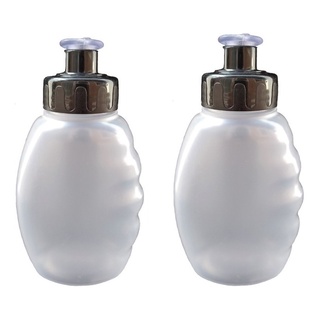 Kit Com Duas Garrafinhas Squeeze Corrida Caminhada Escolar