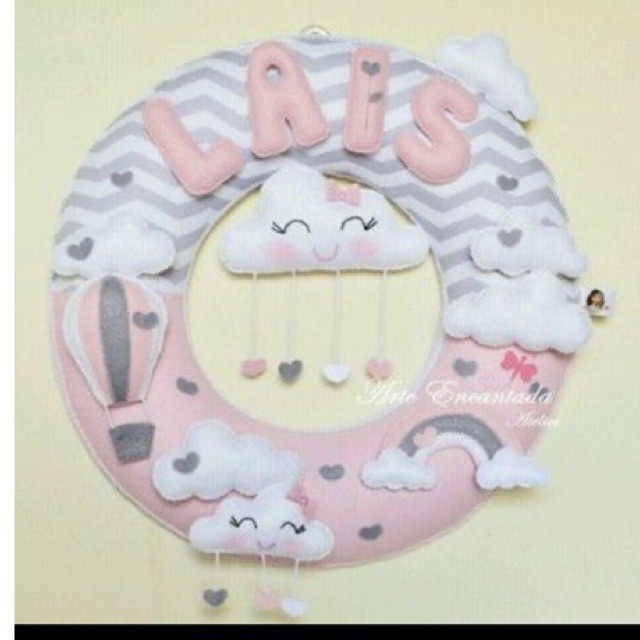 Porta_Maternidade_Personalizado🌈☁️✨