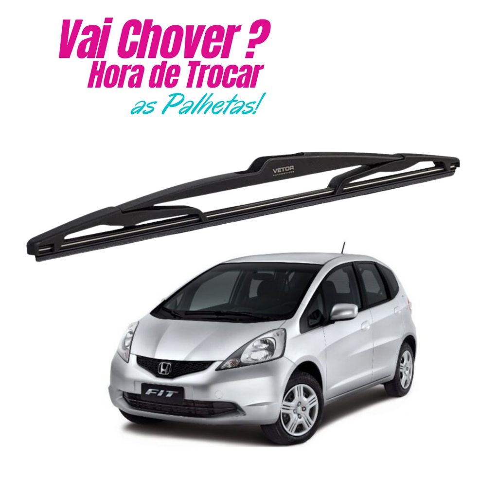 Palheta Traseira Honda New Fit 2009 2010 2011 2012 2013 2014 POMOÇÃO SHOPEE em Oferta na Shopee