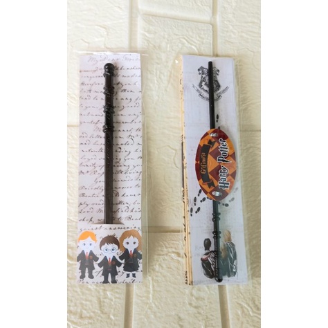 Mini Varinha Artesanal 19 cm + Lápis Harry Potter + 2 tickets ( Harry Potter )