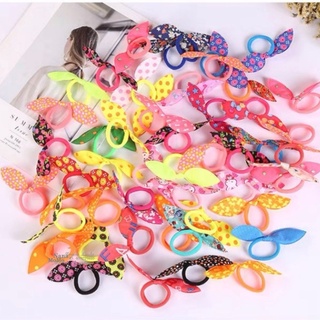 144 Xuxinhas Promoção Prendedor/laço De Cabelo Colorido Coelho Divertido/ Moda 2021 Infantil/adulto